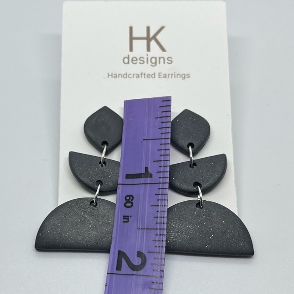 Handcrafted Clay Earrings - Picture 5 of 9